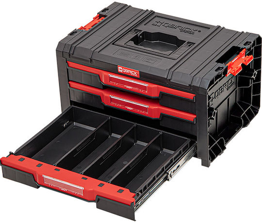 Qbrick Pro PRO Drawer 3 Hand Tool Case Plastic Dimensions: W45xD31xH24.4cm