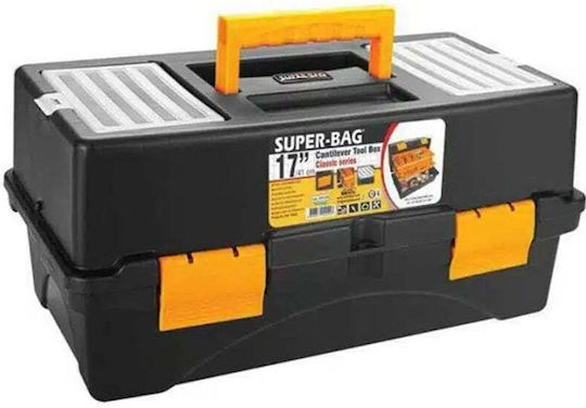 Asrin Hand Tool Case Plastic with Tobacco Case Dimensions: W41xD41xH19cm