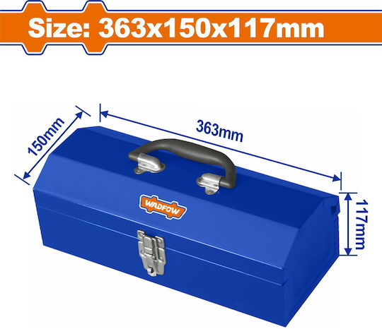 Wadfow Βαλίτσα Εργαλείων Μεταλλική Π36.3xB15xΥ11.7cm