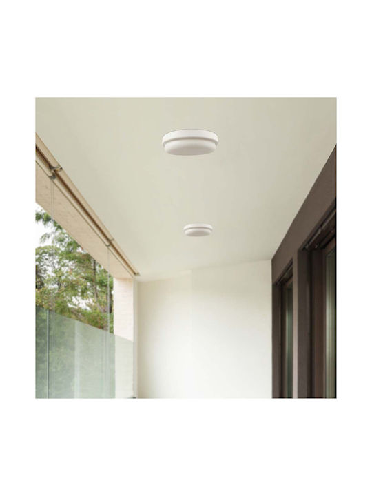 V-TAC Deckenleuchte für den Außenbereich mit integriertem LED in Weiß Farbe 10196