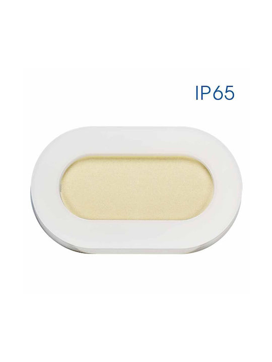 Vivalux Wasserdicht Deckenleuchte für den Außenbereich mit integriertem LED in Weiß Farbe VIV004751