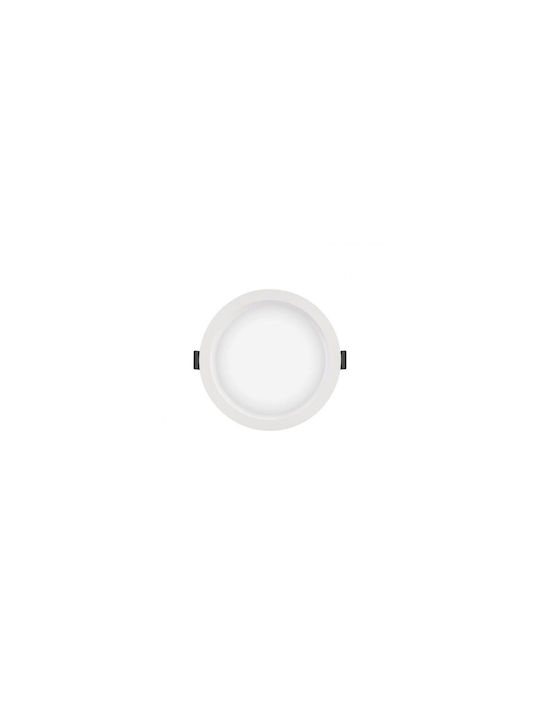 Ledvance Downlight Σποτ Οροφής Εξωτερικού Χώρου με Ενσωματωμένο LED σε Λευκό Χρώμα