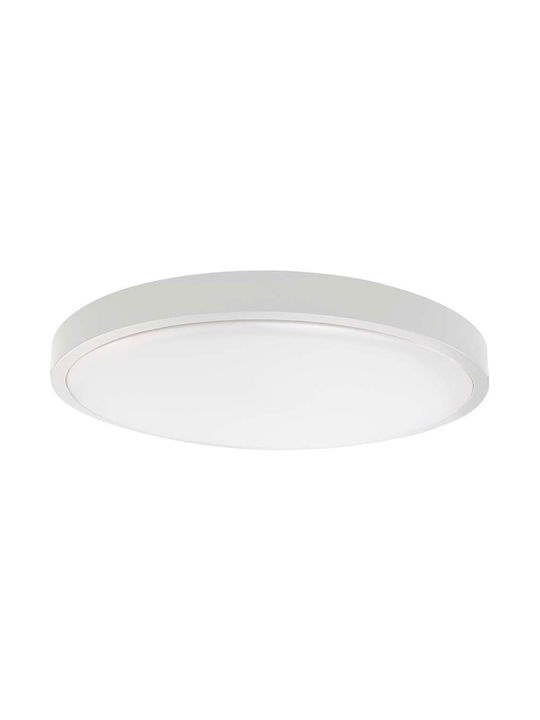 V-TAC Outdoor Ceiling Flush Mount with Integrated LED in White Color 76161