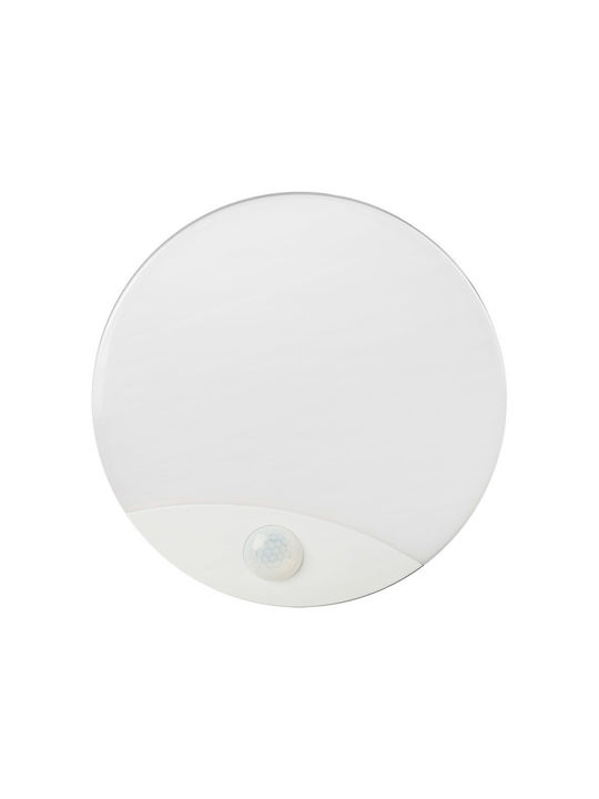 V-TAC Outdoor Ceiling Flush Mount with Integrated LED in White Color 23420