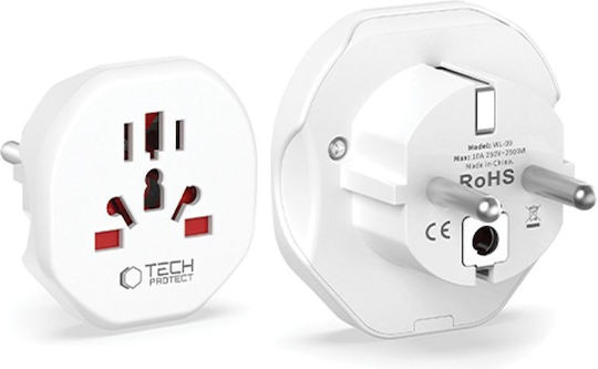 Tech-Protect Socket Adapter from Universal to Greece