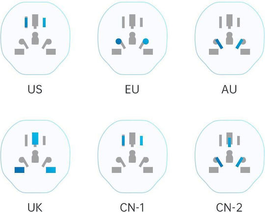 Tech-Protect Socket Adapter from Universal to Greece