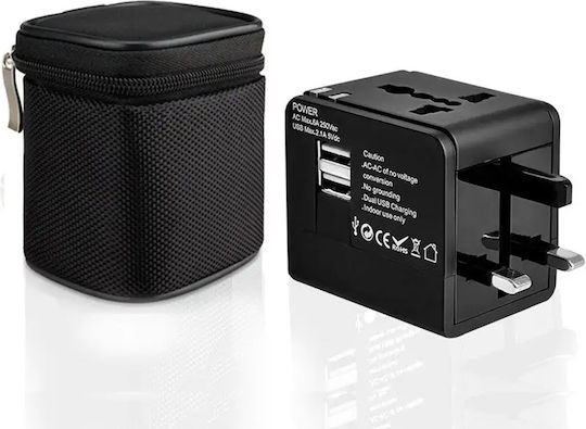 Techsuit Αντάπτορας Πρίζας σε Universal