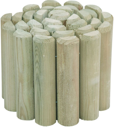 Showood Wooden Garden Hedge in Beige Colour 20cm x 1.8m