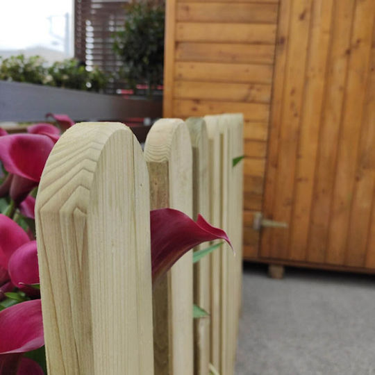 Showood Wooden Fence In Beige Colour 1x1.8m