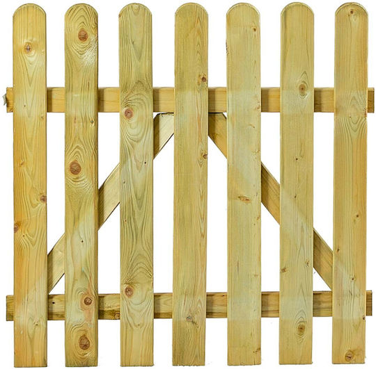 Showood Ξύλινος Φράχτης σε Μπεζ Χρώμα 80cm x 1.8m