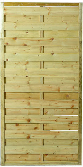 Showood Wooden Fence Panel in Beige Colour 1.2x1.8m