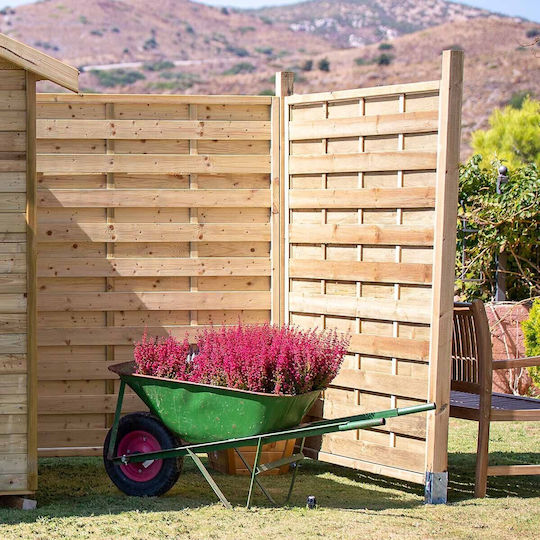 Showood Holz Gartentor in Beige Farbe 1.8x1m