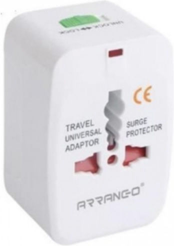 Arrango Adaptor Priză de la Universal în Universal