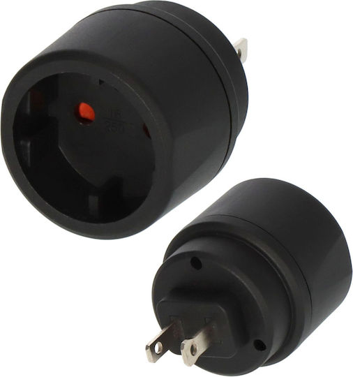 Brennenstuhl Greek to US Plug Adapter