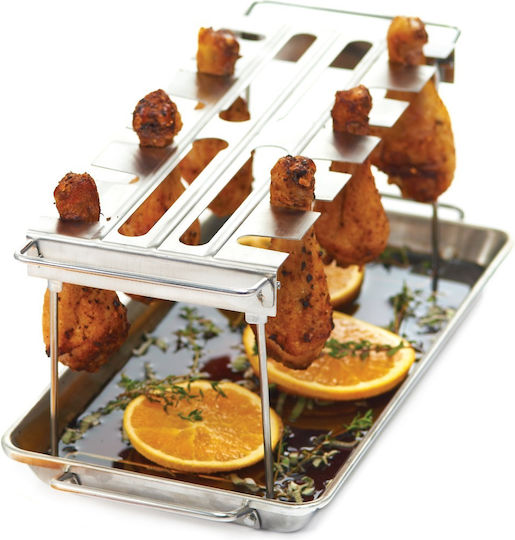 Broil King 64152 Βάση Ψησίματος για Κοτόπουλο από Ανοξείδωτο Ατσάλι