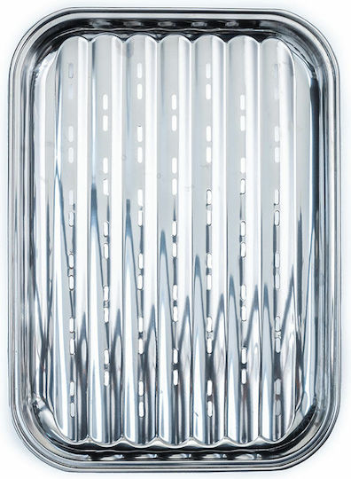 05-11888 Bakeware for Barbecue Δίσκος Ψησίματος Barbeque Ανοξείδωτος 34x24cm