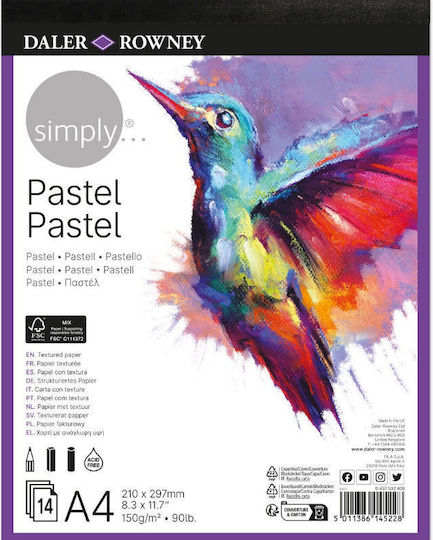 Daler Rowney Sketch Pad Sketchbook Simply Pastel Pad