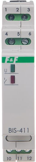 F&F Comutator Monopolar De Șină 230V 16A