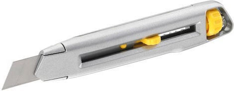 Stanley 18mm Metal Wide Snap-Off Blade Utility Knife 0-10-018