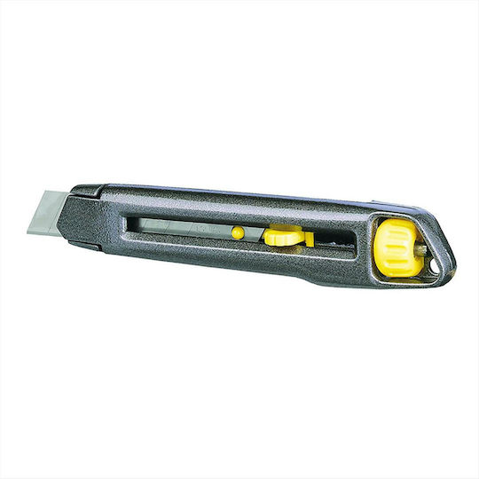 Stanley 18mm Metal Wide Snap-Off Blade Utility Knife 0-10-018