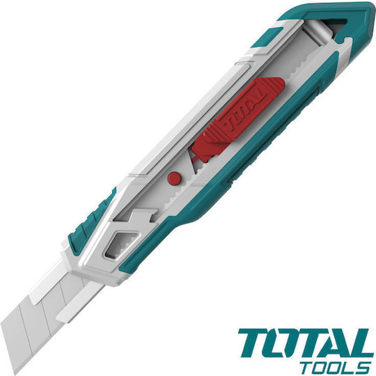 Total Faltschneider Sicherheit mit Metallisch Körper und Klingenbreite 18mm