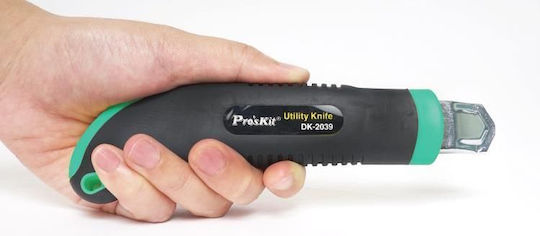 Proskit Folding Knife Security Green