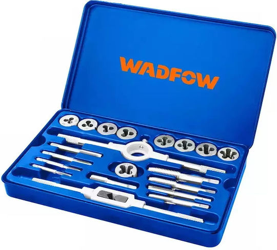 Wadfow WAJ1L02 Hand Taps with Tap Wrench 10x1.5mm 20pcs
