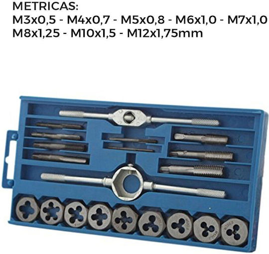 Benson 004443 Set Colier & Filete cu Maner Aluminiu 8x1.25mm 20buc