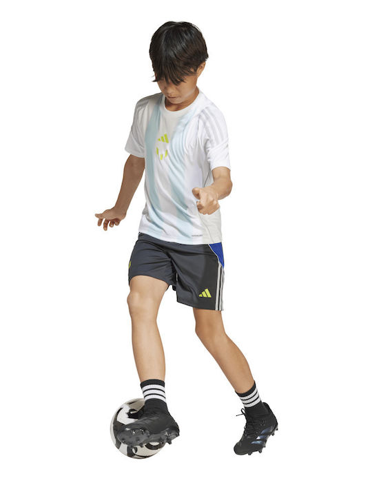 Kinderhemd Kurzarm Weiß Messi Training
