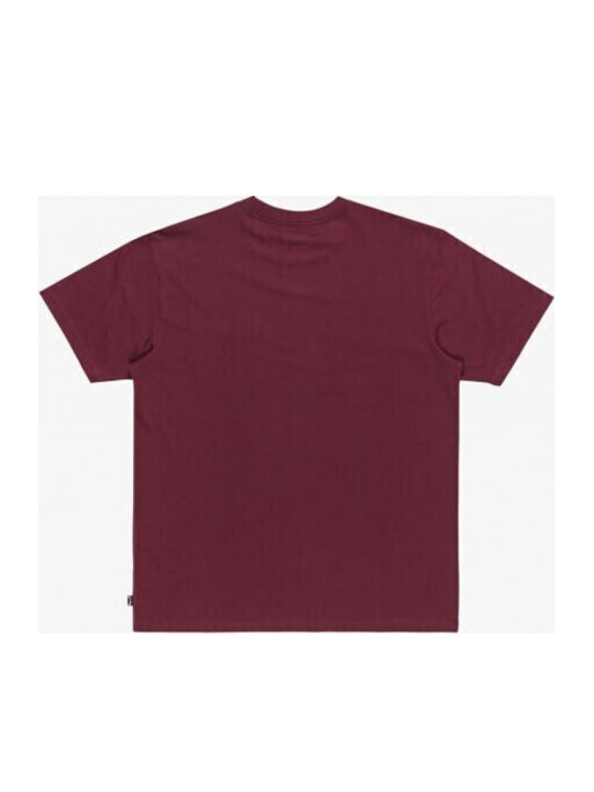Stacked Arch T-shirt Burgundy