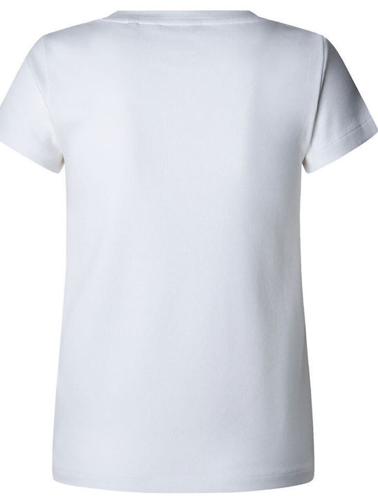 Γυναικεία Μπλούζα Βαμβακερή White