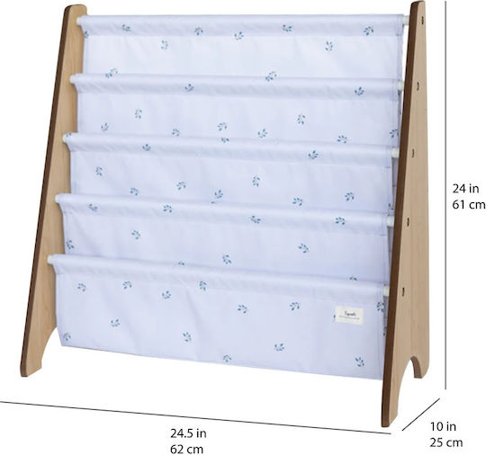 Bibliotecă pardoseală Lemn Maro 62x25.4x61cm