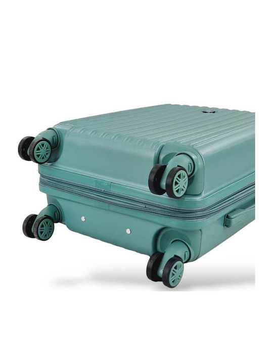 Playful Bags Cabin Travel Suitcase Hard Veraman with 4 Wheels Height 55cm