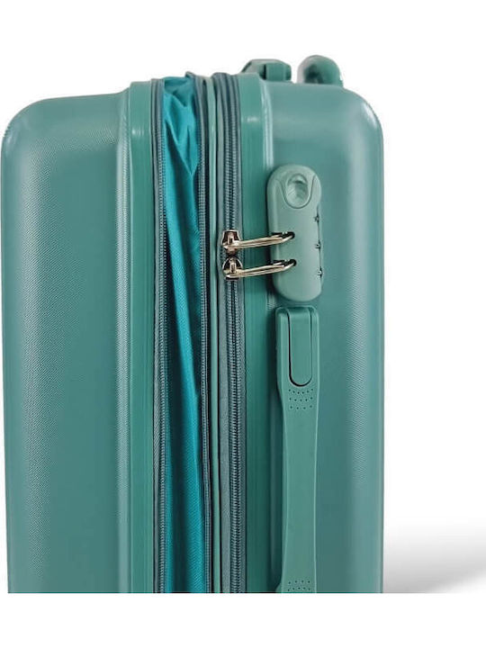 Playful Bags Cabin Travel Suitcase Hard Veraman with 4 Wheels Height 55cm