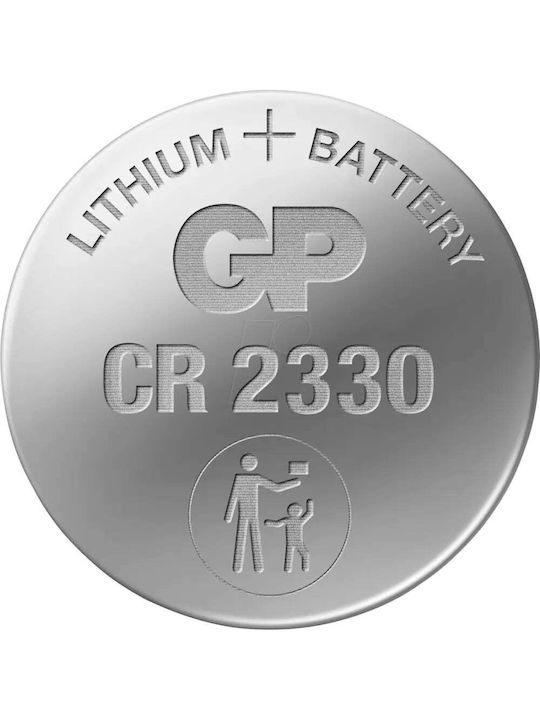 GP Batteries Μπαταρία Λιθίου Ρολογιών CR2330 3V 1τμχ