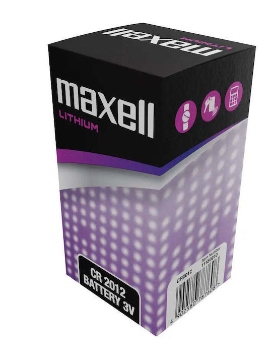 Maxell Cr2012 3v Lithium Button Battery