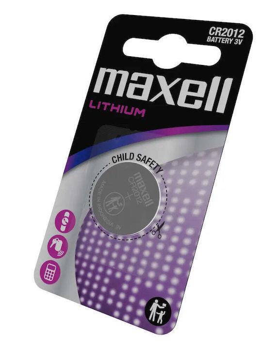 Maxell Cr2012 3v Lithium Button Battery