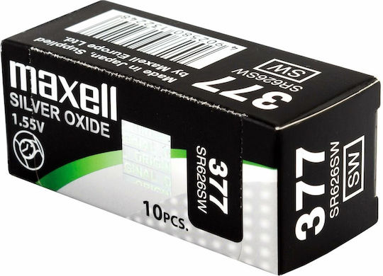 Maxell Batterie Silber-Oxid für Uhren SR66 1Stück