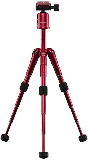 Mantona Kaleido Mini Τρίποδο - Μίνι Red Metallic