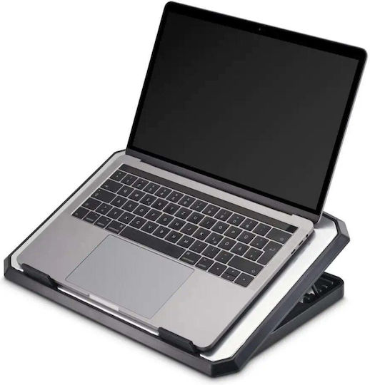 HAMA Tilting Quiet 2 Cooling Pad για Laptop έως 15.6" με 2 Ανεμιστήρες Ασημί