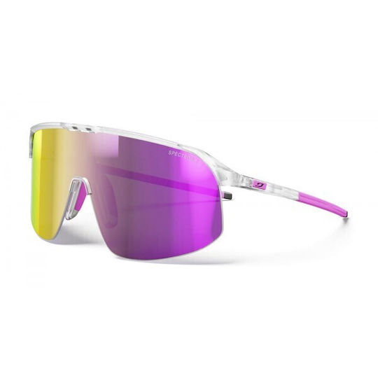 Julbo Fahrradbrillen mit Rosa Rahmen und Photochrom Linsen