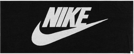 N.100.9741-010 Nike Club Pool Swimming Towel Black White Colour