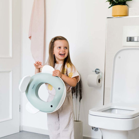 Kindsgut Toddler Toilet Seat with Handles Green