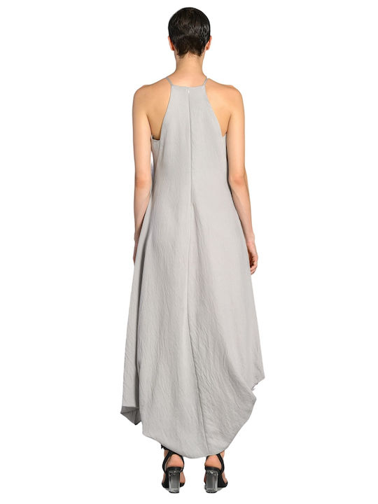 Summer Midi Dress for Wedding Christening Silver