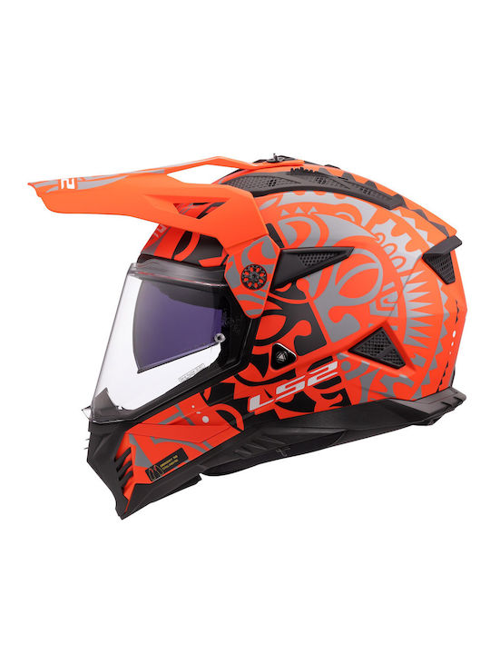 LS2 Pioneer II MX702 On-Off με Sun Visor ECE 22.06