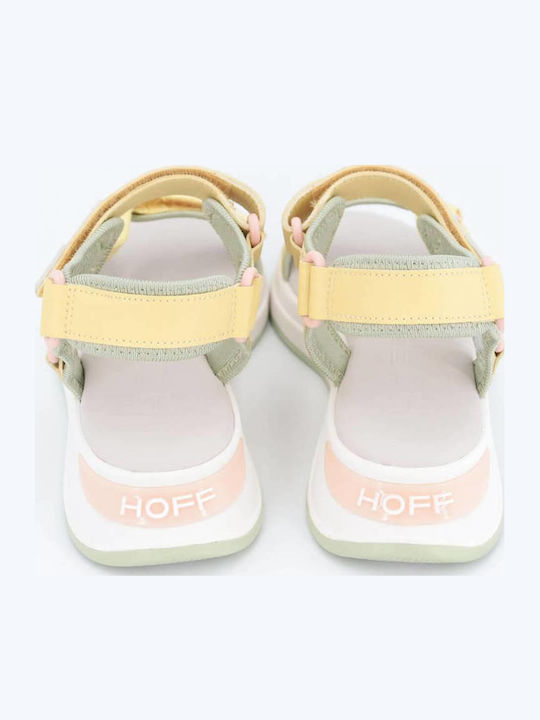 Women's Flat Sandals Sporty Yellow