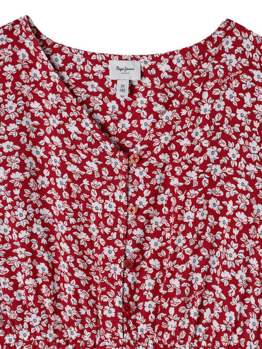 HARRIET Παιδικό Φόρεμα Royal Red
