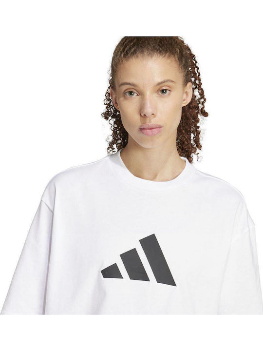 Future Icons Tricou Sportiv Damă Alb