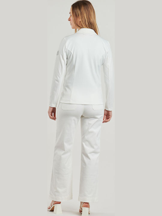 Les P'tites Bombes Damen Blazer Weiß