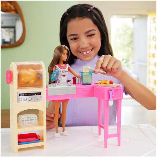 Barbie Recipe For Friendship - Cook & Create Kitchen Teresa Doll For 3+ Years